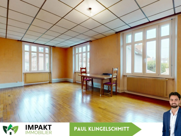 Appartement 3 pièces à Belfort avec cave et grenier - 86 m²