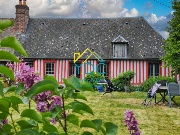 Maison de plain-pied à vendre à Hericourt-en-Caux avec jardin et potentiel d'extension
