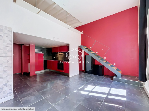 Charmant T2 avec mezzanine et cave à Lyon Vaise - Emplacement stratégique