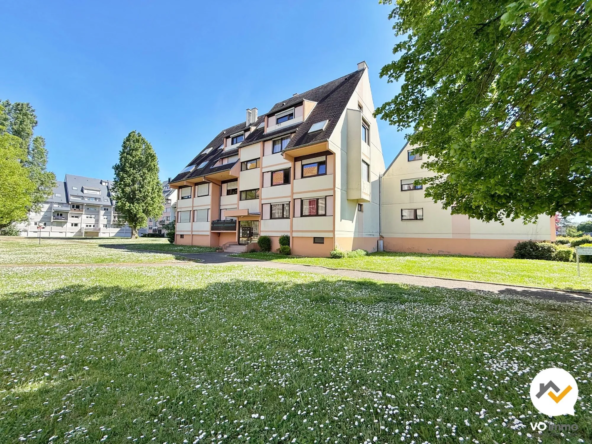 Appartement T3/4 lumineux de 78 m² avec balcon à Kingersheim
