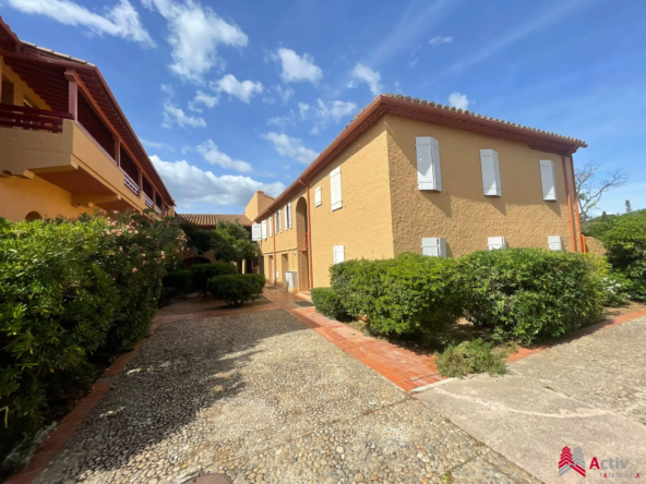 Appartement T2 à vendre à Fitou avec piscine et vue dégagée
