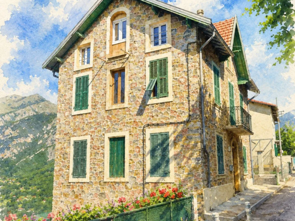 Appartement 2 pièces à Belvédère avec vue panoramique et balcon
