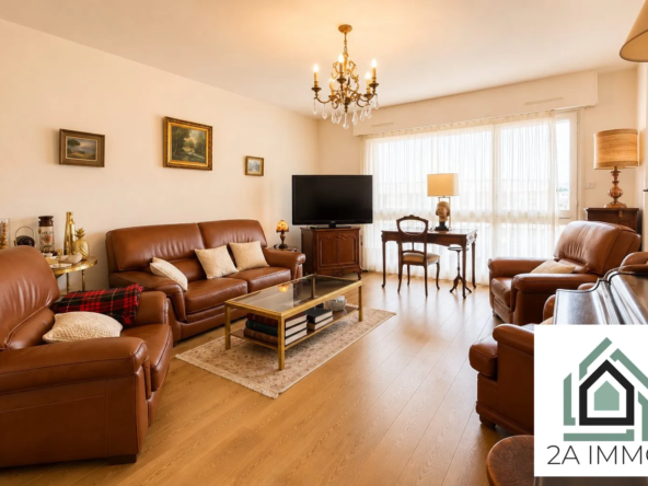 Appartement T3 avec balcon, parking et cave à Clermont-Ferrand