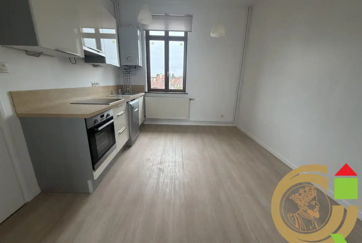 Appartement T3 à vendre à Étaples, secteur gare, 64 m², parfait état 