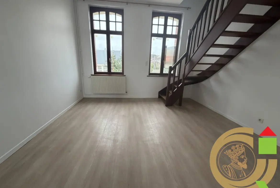 Appartement T3 à vendre à Étaples, secteur gare, 64 m², parfait état 