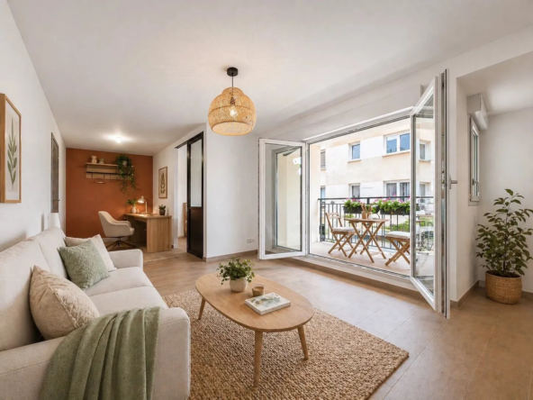 Appartement T2 neuf avec balcon à Tours proche IUT et commerces