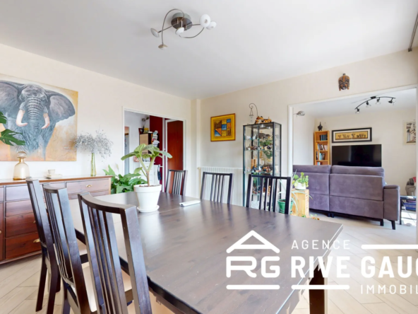 Bel appartement T4 traversant avec balcon, cave et garage à Vienne (38200)