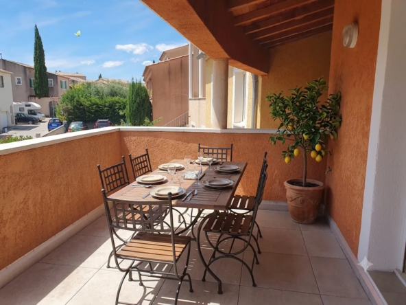 Appartement 4 chambres avec terrasse et parking à Uzès - Résidence récente