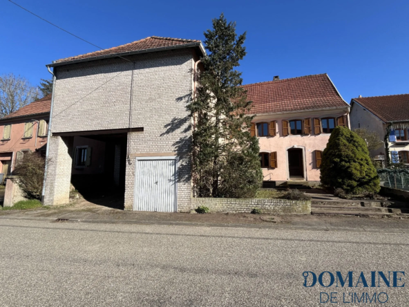 Maison à rénover à Berg avec grand terrain et dépendance