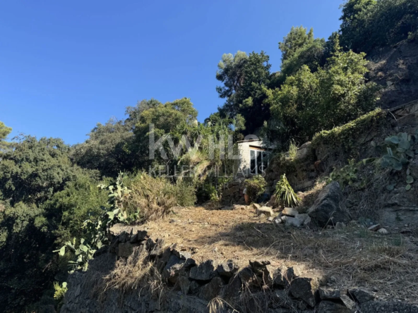 Maison 2 pièces à rénover avec grand terrain au Golfe-Juan