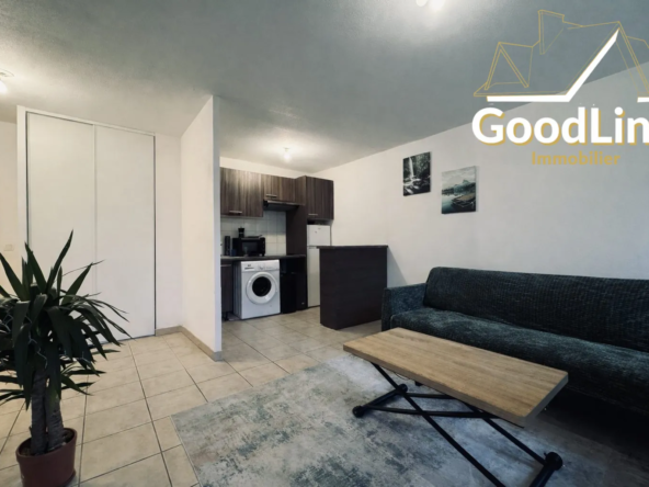 Appartement T3 à vendre à La Rivière-Saint-Sauveur - 52 m², 2 chambres, intérieur lumineux