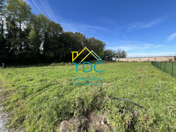 Terrain constructible à Yvetot de 972 m² avec raccordements inclus