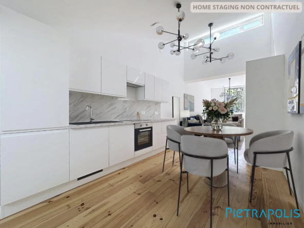 Appartement traversant rénové de 88 m² à Tarare avec cave et ascenseur