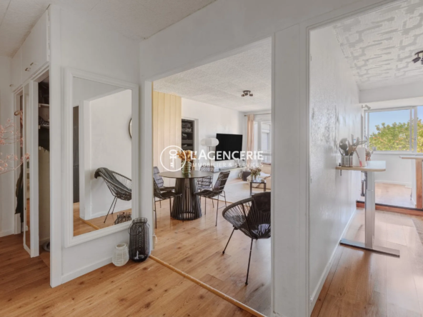 Appartement T3 lumineux à vendre dans le quartier Roseraie à Toulouse
