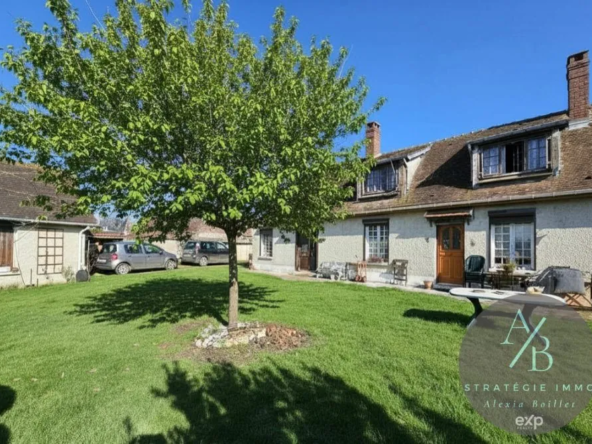 Longère à vendre à Chaumont-en-Vexin avec charme et potentiel