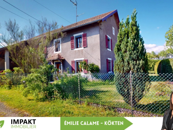 Ferme avec grange à vendre à Evette Salbert - Idéale pour artisans ou collectionneurs