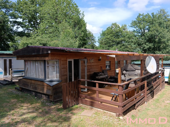Mobil-home à vendre dans les Vosges avec équipements et possibilité de location Airbnb