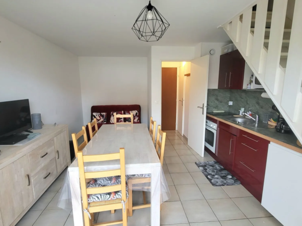 Charmant appartement meublé à vendre à Merville-Franceville-Plage proche plage