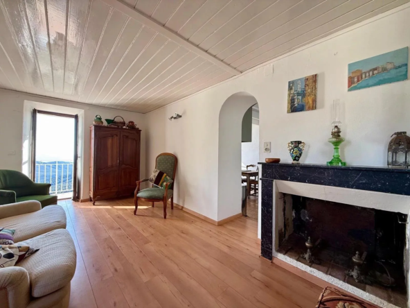 Maison de village T3 avec vue mer à Sisco - Cap Corse