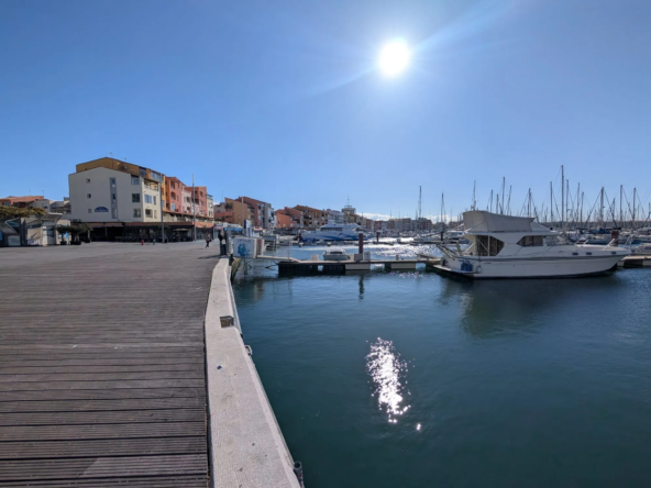 Charmant appartement duplex T4 avec terrasse à Agde Marine, proche du port et des plages