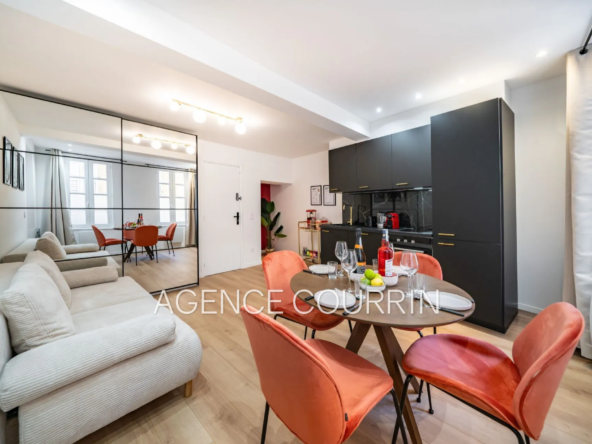 Appartement 2 pièces rénové à Grasse, idéal investissement locatif