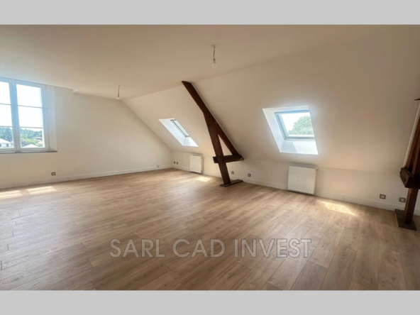 À vendre appartement 4 pièces à Saint-Cyr-sur-Loire, dernier étage, terrasse, 2 parkings