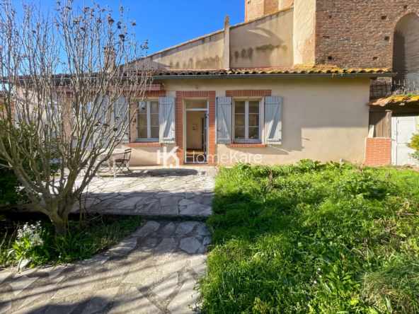 Maison T3 avec jardin et garage à Cintegabelle - Potentiel à rénové