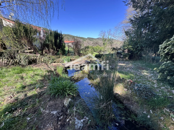 Belle maison en pierres du XIXe à Saint-Rémy-sur-Durolle avec jardin et confort moderne