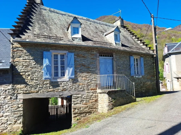 Maison ancienne à vendre à Bachos avec jardin et fort potentiel de rénovation