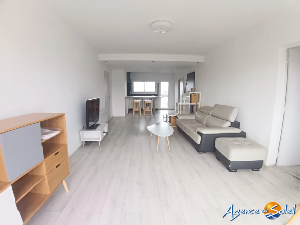 Appartement T4 lumineux avec balcon à Perpignan - 73 m², ascenseur et cave
