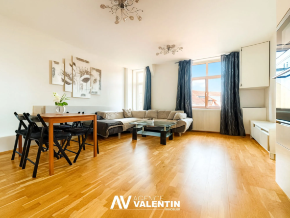 Appartement lumineux 3 pièces à Metz Sablon avec cave – 75,38 m²