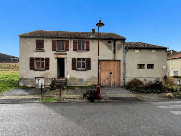 Maison Lorraine de 134 m² à Menskirch avec potentiel d'aménagement