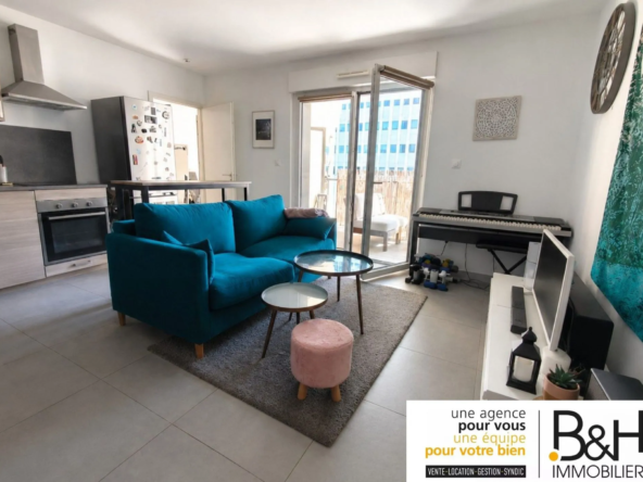 Appartement 2 pièces de 40m² avec terrasse à Strasbourg proche du lycée Kleber