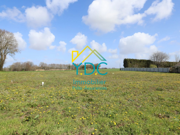 Terrain constructible 1144 m² viabilisé  Héricourt-en-Caux (76)  calme Terrain constructible de 1144 m² à Héricourt-en-Caux, calme et viabilisé