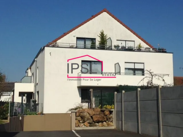 A vendre appartement 2 pièces avec balcon à Melun dans résidence sécurisée