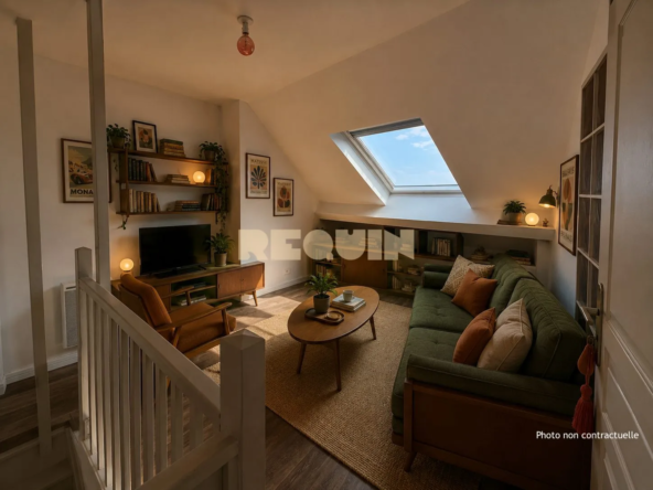 Appartement duplex Saint Michel Lille – 26m² loi Carrez