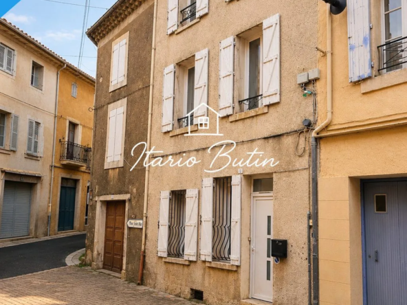 Maison de village T4 à Murviel-lès-Béziers avec cave et potentiel d'aménagement