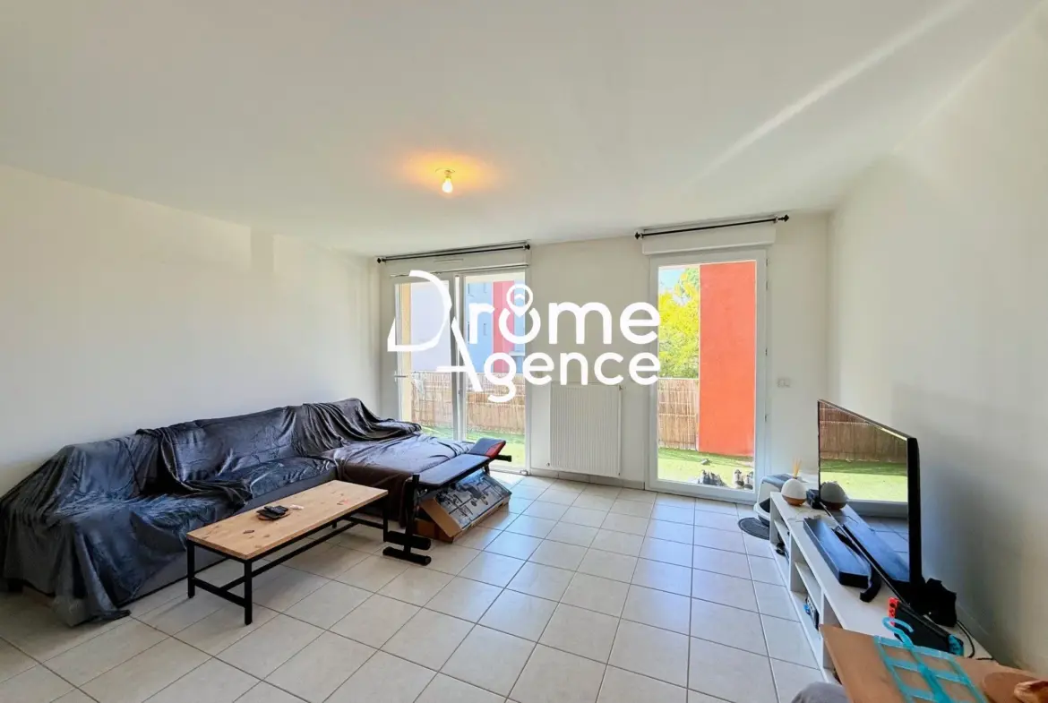 Appartement T2 loué avec terrasse à Valence - Investissement locatif 