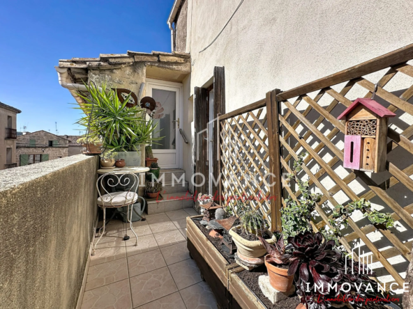 Charmante maison de village de 88m² avec annexe à Poussan
