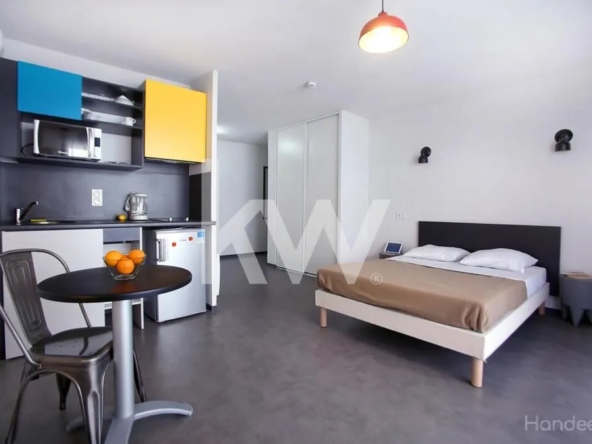 Studio étudiant meublé à vendre à Marseille – Investissement LMNP rentabilité optimale