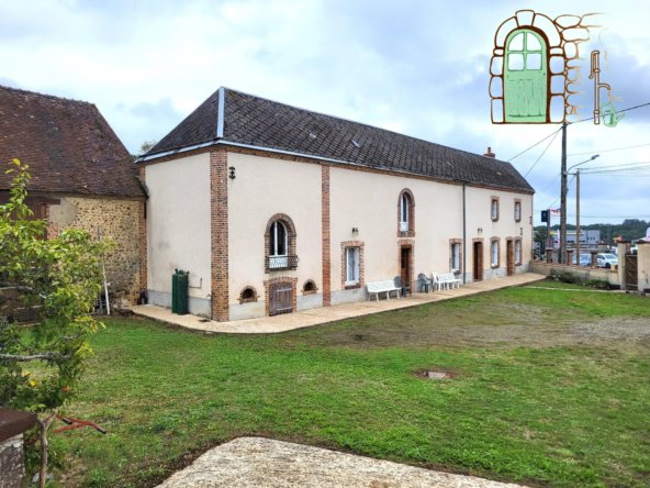 À vendre ferme rénovée de 105 m² avec dépendances et terrain à Mondoubleau