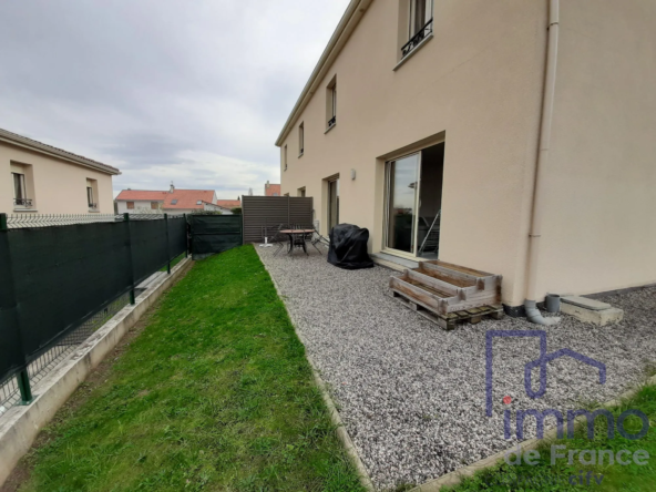 Appartement T3 en Rez-de-Jardin à Montbrison avec Garage et Extérieur - 75,6 m²