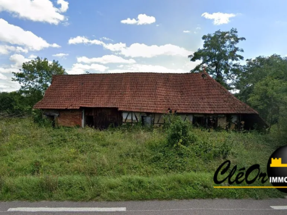 Maison à rénover avec grand terrain à Saint-Bonnet-en-Bresse