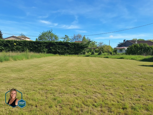Terrain constructible de 467 m² à Bruguières, proche Toulouse et toutes commodités