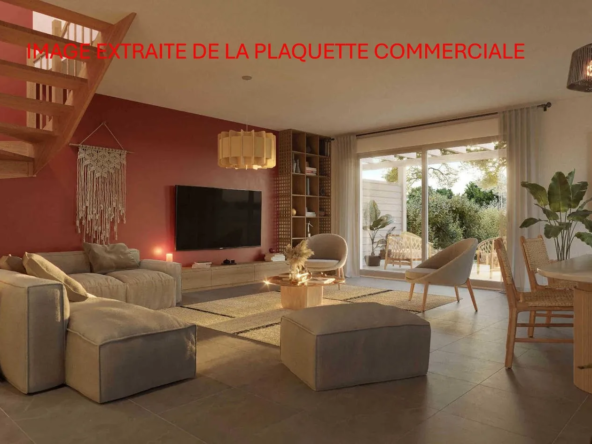 Appartement neuf 2 pièces à Saint-Vincent-de-Tyrosse avec balcon et parking, livraison 2027
