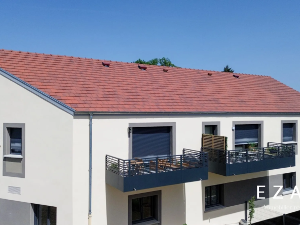 Appartements T2 avec terrasse au dernier étage à Daix, Dijon
