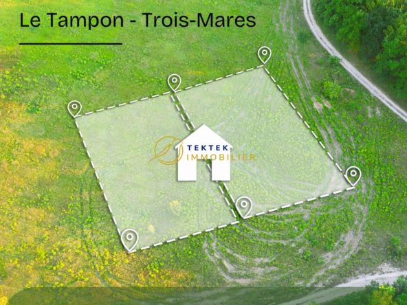 Terrain à vendre à Trois-Mares - Grande liberté de construction et emplacement privilégié