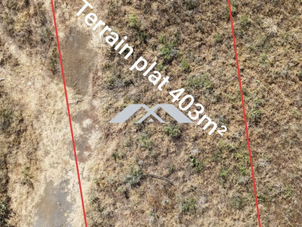 Terrain constructible viabilisé de 400 m² à Saint-Louis