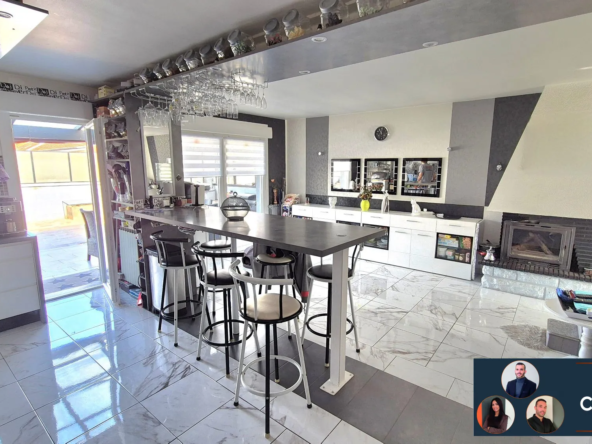Belle maison familiale avec terrasse, garage et sous-sol à Vitry-le-François