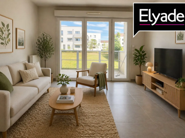 Appartement T2 lumineux avec balcon à vendre à Villenave d'Ornon, 39,31 m², investissement ou résidence principale
